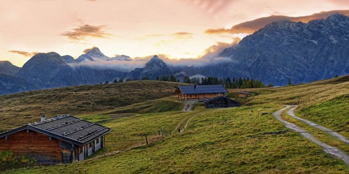 Mountain panorama Berchtesgarden Alps with Watzmann east face at sunset, Gotzenalm, Berchdesgarden National Park, Schönau am Königssee, Berchtesgaden, Bavaria, Germany, Europe Mountain panorama Berchtesgarden Alps with Watzmann east face at sunset, Gotzenalm, Berchdesgarden National Park, Schönau am Königssee, Berchtesgaden, Bavaria, Germany, Europe